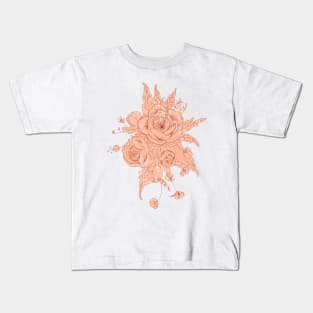 bunch of soft flowers Kids T-Shirt